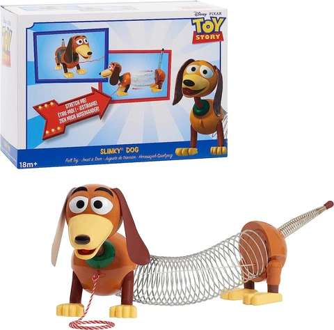 Disney•Pixar's Toy Story Slinky Dog Pull Toy Walking Spring Toy Multicolor NEW! Cover