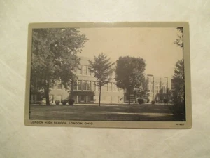 London Ohio Postkarte High School OH - Bild 1 von 2