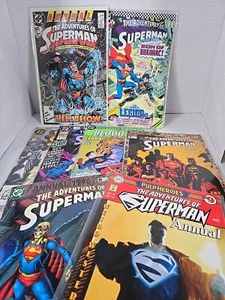 THE ADVENTURES OF SUPERMAN ANNUAL #1-9 Missing 7 & #6 1987-1997 - Bild 1 von 9