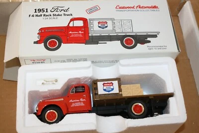 Camión de estacas Ford F-6 1951 First Gear Eastwood Automobilia escala 1/34 media Foto 1 de 2