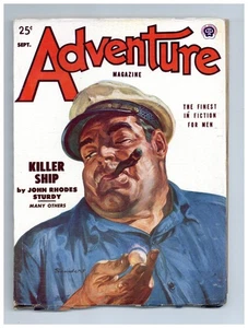 Adventure Pulp/Magazine Sep 1952 Vol. 126 #2 VG- 3.5 - Picture 1 of 3