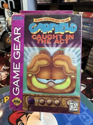 NEW SEALED Garfield Caught in the Act Sega Game Gear - Image 1 of 4