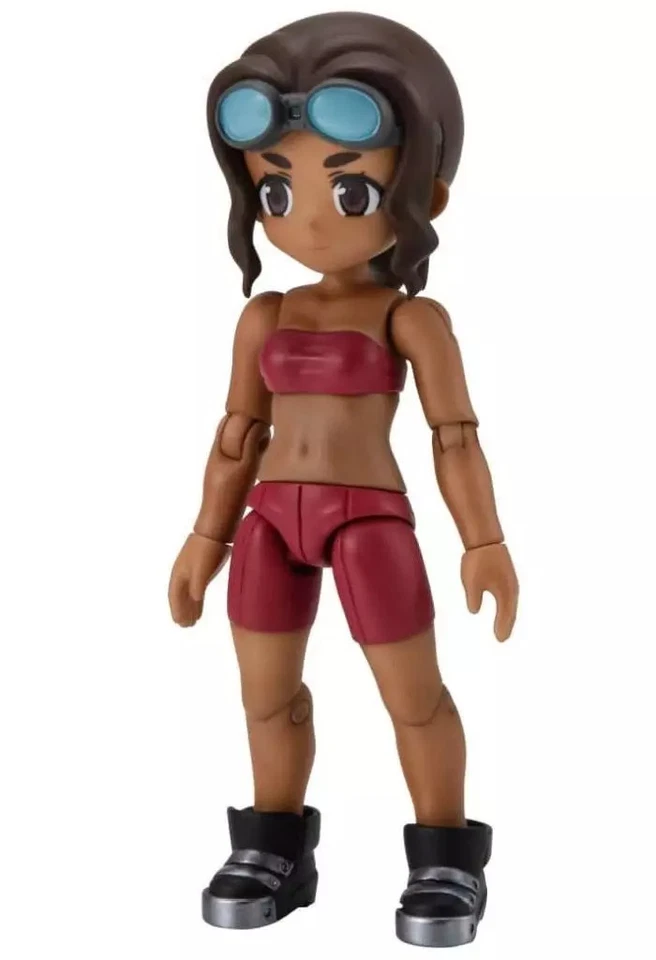 Link Travelers Gacha Online Figure - Mechanic Girl 01 -Bandai-  Duty Paid or Rei - Image 1 of 1