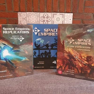 Space Empires 4X with two Expansions - GMT Games - New - Image 1 of 4