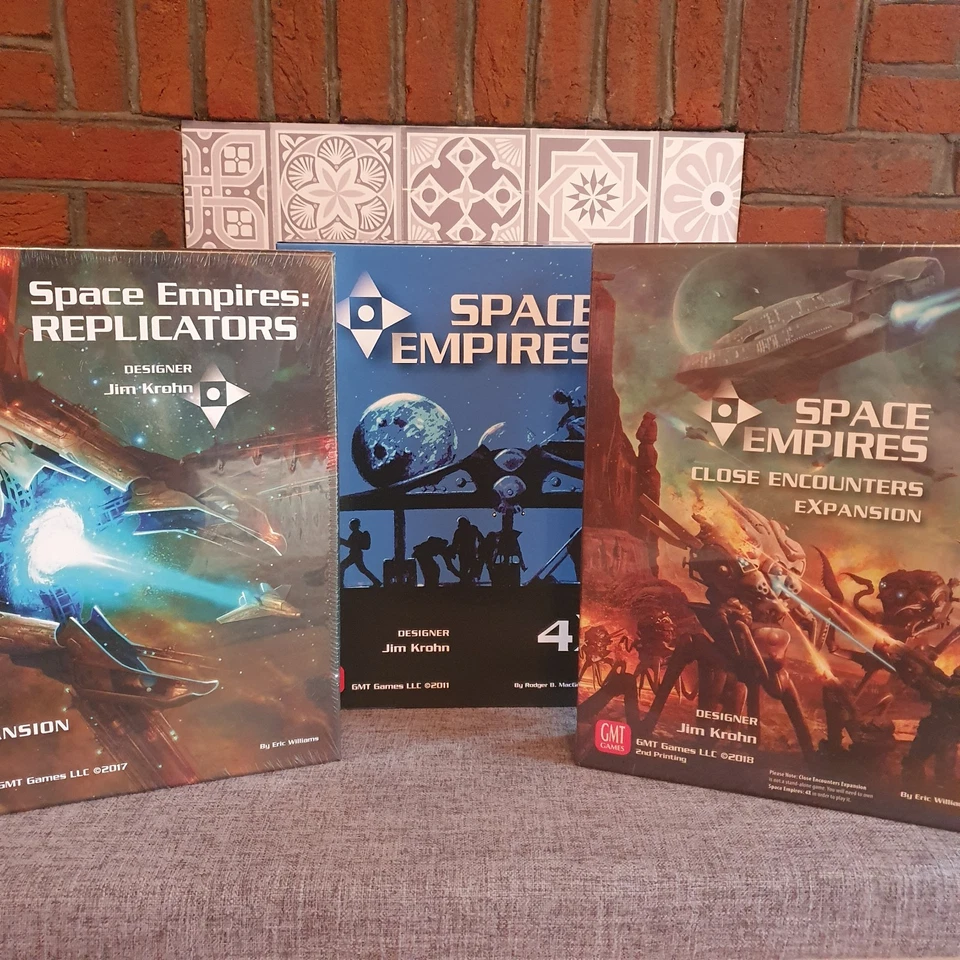 Space Empires 4X with two Expansions - GMT Games - New - Image 1 of 4
