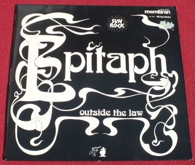 Vinyl LP* Epitaph ‎– Outside The Law (1974) *Membran *Erstpressung *Krautrock - Bild 1 von 2