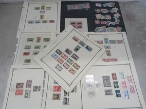 nystamps Belgium Congo many mint stamp collection album page high cost y26yr - Imagen 1 de 12