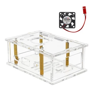 Clear Acrylic Protective Case For Orange pi 4A Transparent Shell Cover - Photo 1/10