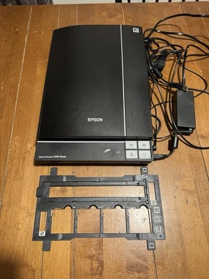 Escáner fotográfico Epson Perfection V370 limpio y probado; cables incluidos Foto 1 de 4