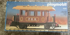 Playmobil #4120 Passenger Car Western Train Set New/sealed - Vintage Toys - Picture 1 of 7