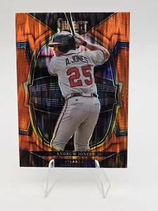 Panini Select Concourse #44 2023 Andruw Jones Orange Flash Prizm Atlanta Braves - Imagen 1 de 2