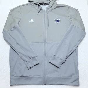 TEAM ISSUED adidas Aeroready High Point Panthers gray hoodie Men's XLT XL Tall - Picture 1 of 7