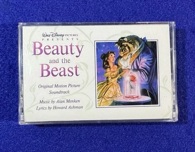 BEAUTY AND THE BEAST ORIGINAL SOUNDTRACK CASSETTE TAPE VTG 1991 DISNEY 60618-0 - Image 1 of 4