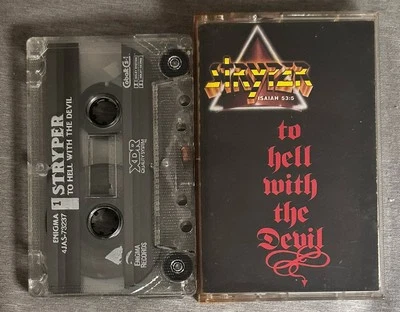 STRYPER To He’ll With The Devil ~ 1986 ENIGMA XDR QUALITY CASSETTE TAPE,TESTED - Image 1 of 4