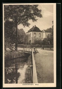 Odenkirchen, Ansichtskarte, Burg, Hotel - Picture 1 of 2