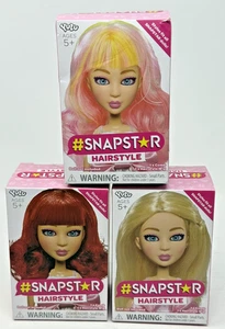 Snapstar Frisur Snap Star Perücke & Kamm Set funktioniert mit den SnapStar Puppen 3 Stück - Bild 1 von 7