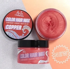 Ashley Lee Cosmetics Color Hair Wax Temporary Vibrant Hair Color COPPER FASTSHIP - Picture 1 of 2