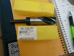 Morse 17070 Drill Bit.1-1/8" Dia. HSS 1/2" Shank USA EDP 1424R - Picture 1 of 3