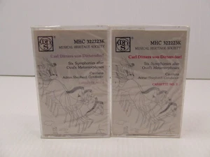 Carl von Dittersdorf - Six Symphonies after Ovid's Metamorphoses (2 Cassettes) - Picture 1 of 5
