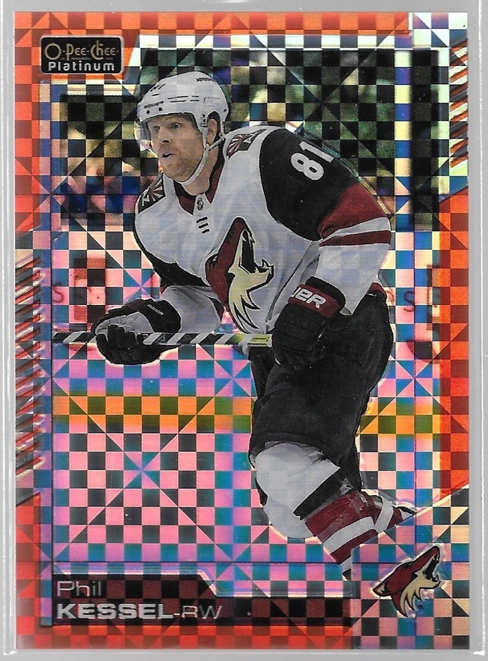 2020-21 Phil Kessel O-Pee-Chee OPC Platinum Orange Checkers 03/25 *** - Image 1 of 1