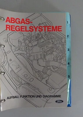 Manual de Taller Ford Transit,Escort,Scorpio,Sierra Abgasregelsystem 11/1987 - Imagen 1 de 4