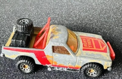 Matchbox 1977 Gold Racing Pick-up Ruff Trek Die-cast 1984 vintage 4x4 Baja Foto 1 de 4