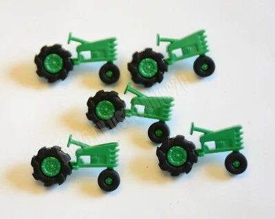 Botões de haste de trator agrícola verde Plowin Thru / Jesse James ~ Vestir - Imagem 1 de 2