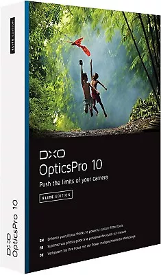 DxO Labs Optics Pro 10 Elite Edition Photo Enhancing Software for Macintosh - Image 1 of 3
