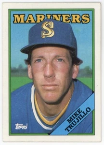 1988 Topps #307 Mike Trujillo Seattle Mariners Baseball Card - Picture 1 of 1