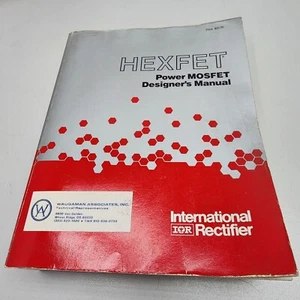 IR International Rectifier Hexfet Power MOSFET Designer's Manual HDB-4 1987 - Picture 1 of 4