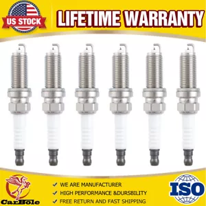 6Pack Iridium Spark Plug For 2007-2018 Infiniti Nissan Altima #1406 #DILKAR7B11 - Picture 1 of 18