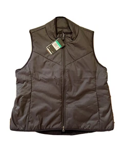 New Nike Synthetic Filled Reversible Faux Fur Golf Vest CK5866 010 Women's  XL - Picture 1 of 8
