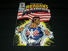REAGAN'S RAIDERS #2  RONALD and NANCY REAGAN  / 1986 SOLSON PUBLICATIONS