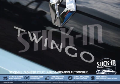 Pour Renault Twingo 3 - Autocollant Stickers Coffre Boot Monogramme Conforme