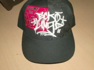 Mütze Kappe Skateboard Vintage 2001 Ecko Unlt Schwarz 7 5/8 Neu Nos Flexfit  - Bild 1 von 2