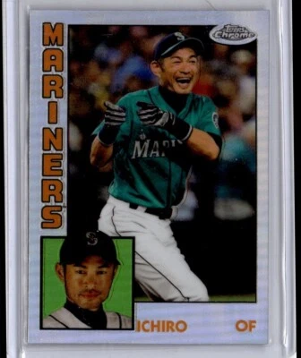 Ichiro Suzuki 2019 Topps Chrome 1984 35th Anniversary Refractor #84TC-14 - Image 1 of 2