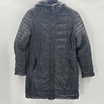 Champion Women’s Lightweight Full Zip Puffer Jacket Dark Grey Size M - Image 1 of 3