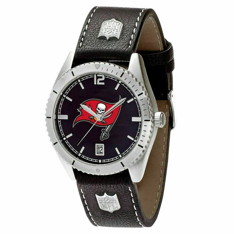 NEW! TAMPA BAY BUCCANEERS MEN'S GUARD SPORTS WATCH LICENSED Cover