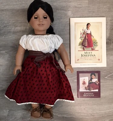 Muñeca Josefina American Girl 18" Pleasant Company - Histórica Foto 1 de 4