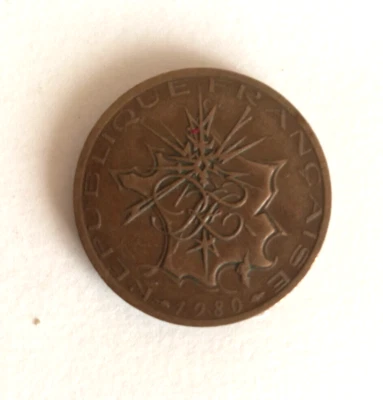 PIECE DE Monnaie, France, 10 Francs, 1980, Mathieu, Nickel- laiton - Photo 1/4