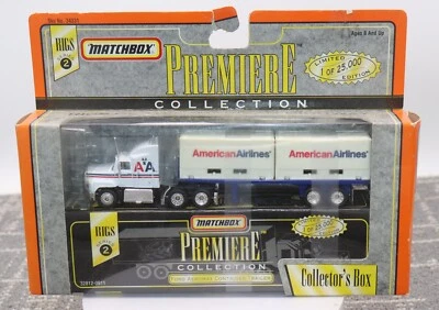 Matchbox Premiere Rigs American Airlines Ford Aeromax Container Trailer Series 2 - Image 1 of 4