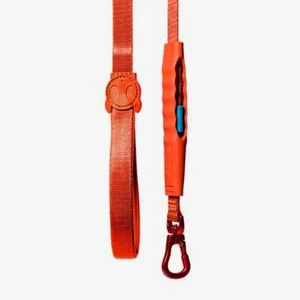 Zee.Dog Crimson Red Airleash leichte robuste Hundeleine mit bequemem Griff - Bild 1 von 4