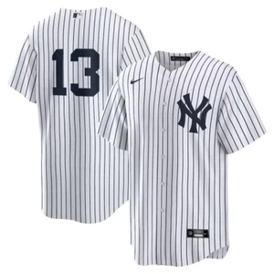 Nike New York Yankees White/Navy Home Player Jersey - Picture 1 of 8
