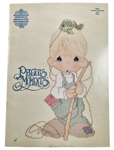 Precious Moments A Precious Moments Year Book Cross Stitch Pattern PM24 Vintage - Picture 1 of 15