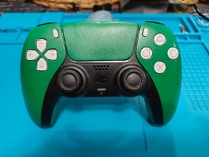 PS5 DualSense Controller Green With Upgraded HALL-EFFECT Joysticks BDM-030 - Picture 1 of 11