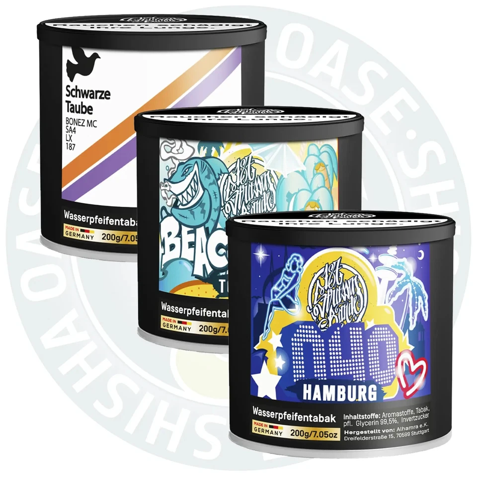 187 Shisha Tabak 200g (134,50 € / 1kg) ⭐ Wasserpfeifen Tabak ⭐ 187 Strassenbande - Bild 1 von 1