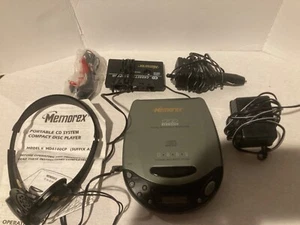 Vintage Memorex CD Player MD6100 with plug in and car adapter - Picture 1 of 1