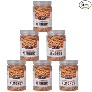 Paquete de 6 nueces de almendras iraníes Mamra (Badam) grado negrita, alimento 100 % natural. - Imagen 1 de 7