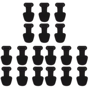 3 Pieces Type-c Anti-blocking Usb Dust Plug Black Cute Charging Port Cover - Zdjęcie 1 z 12
