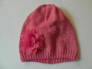 Place est 1989 Girls Beanie Hat Pink - L/GLX - Picture 1 of 2